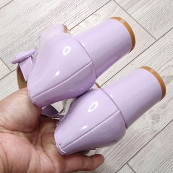 (16-3515) IDIFU Mary Jane Shoes Low Block Heels Closed Round Toe Sz 5 - Picture 9 of 13